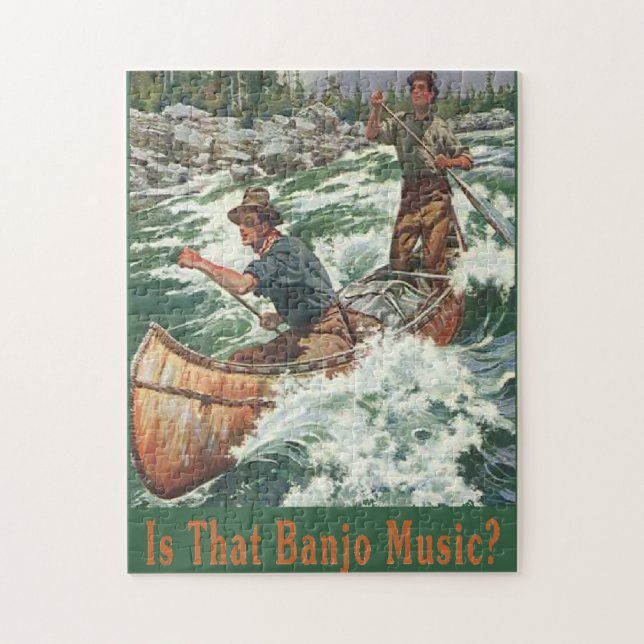 Puzzle Canoë, Banjo Music (Vertical)