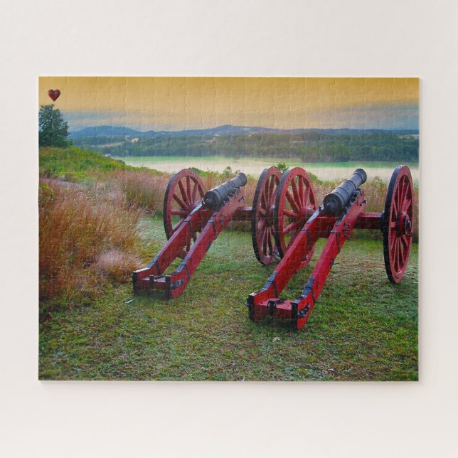 Puzzle Canons de guerre civile (Horizontal)
