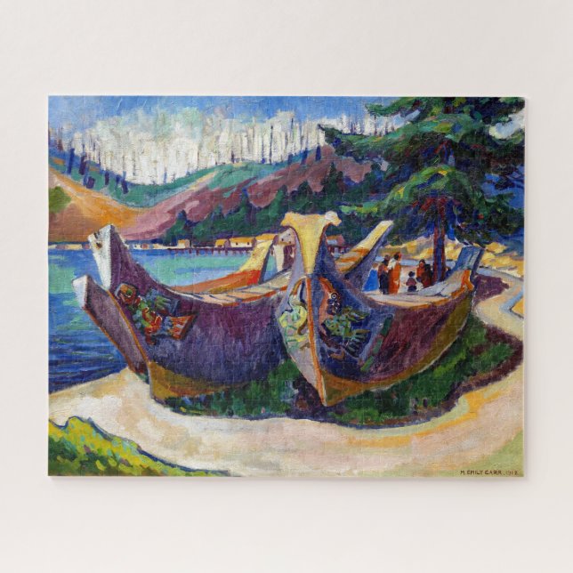 Puzzle Canots de guerre | Emily Carr | (Horizontal)