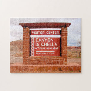 Puzzle Canyon d'Arizona De Chelly.