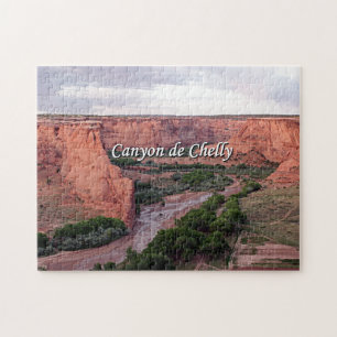 Puzzle Canyon de Chelly, Arizona, au coucher du soleil