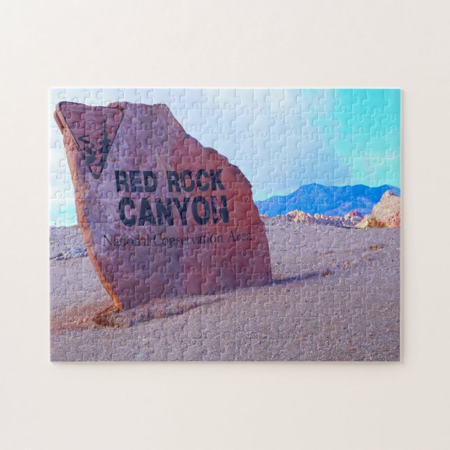 Puzzle Canyon de Red Rock. (Horizontal)