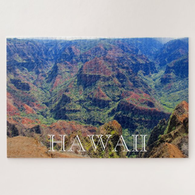 Puzzle canyon de waimea (Horizontal)