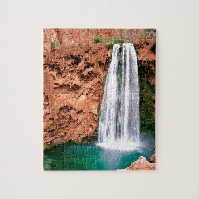 Puzzle Canyon grand Arizona de Havasupai Mooni de cascade (Vertical)