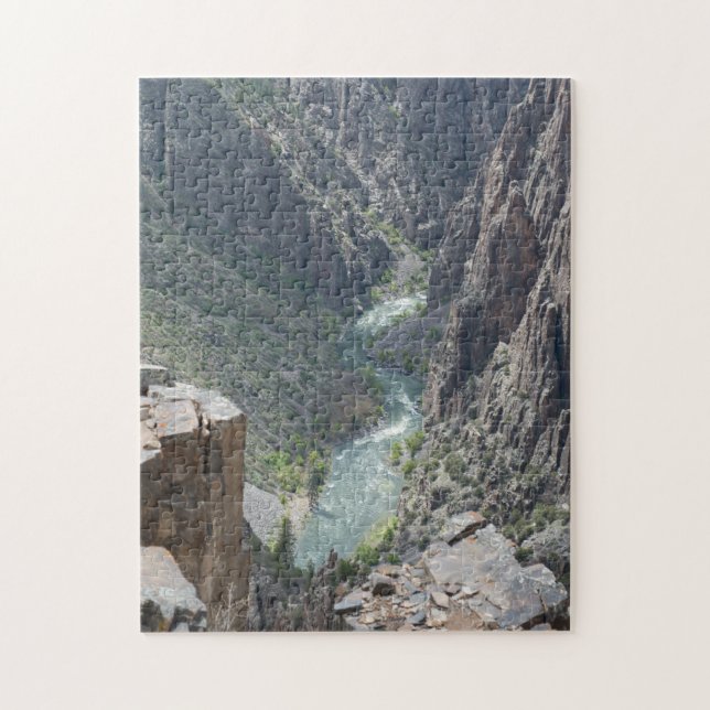 Puzzle Canyon noir du Gunnison (Vertical)