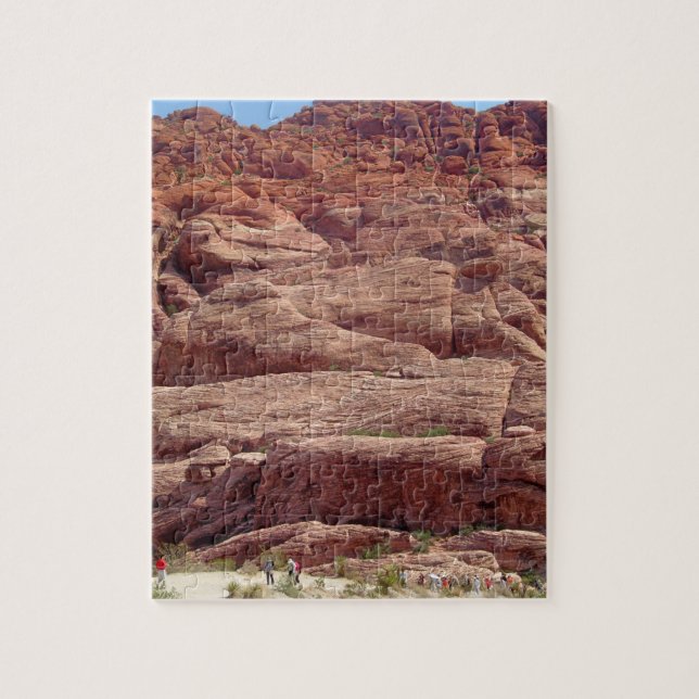 Puzzle Canyon rouge difficile provocant Nevada de roche (Vertical)