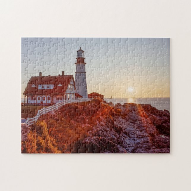 Puzzle Cap Elizabeth Maine (Horizontal)