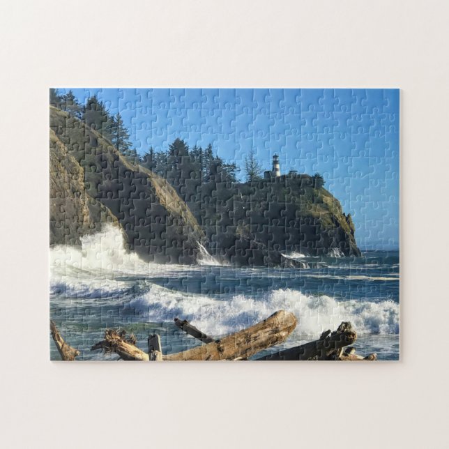 Puzzle Cape Disappointment Lighthouse, Washington (Horizontal)