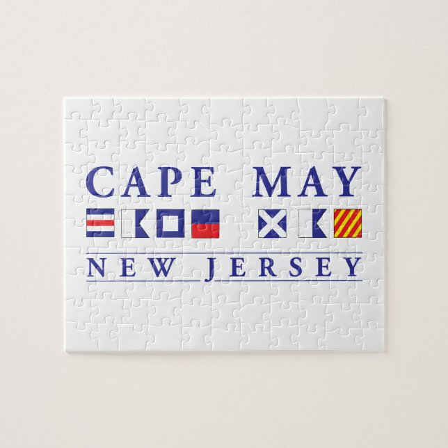 Puzzle Cape May New Jersey (Horizontal)