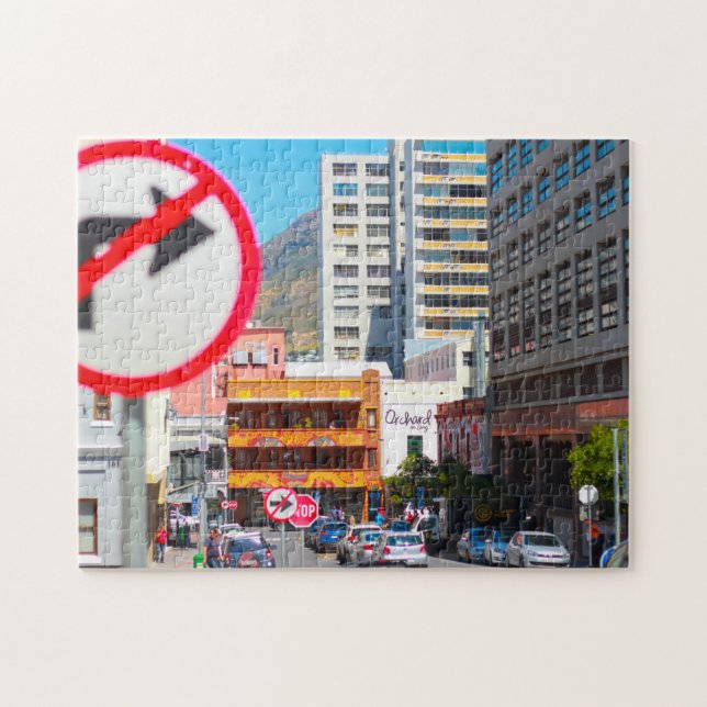 Puzzle Cape Town City Long Street Afrique du Sud (Horizontal)