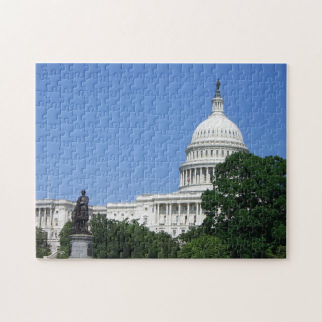 Puzzle Capitol Building à Washington DC (Horizontal)