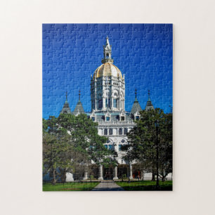 Puzzle Capitol de l'État du Connecticut à Hartford.
