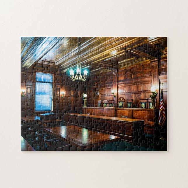 Puzzle Capitole de l'État de Frankfort, Kentucky. (Horizontal)