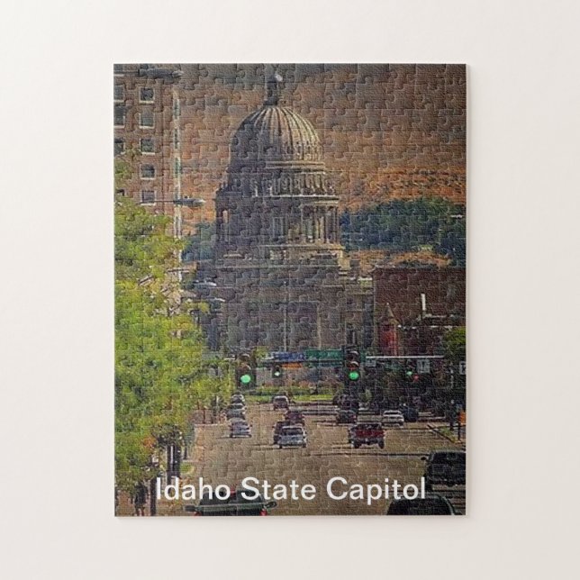 Puzzle Capitole de l'Etat de l'Idaho à Boise (Vertical)