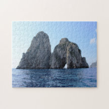 Capri Faraglioni - Photographie de la mer Méditerr