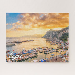 Puzzle Capri, Mer Tyrrhénienne, Italie