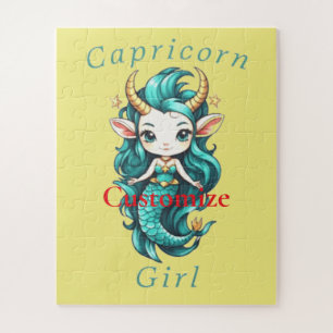 Puzzle Capricorn Girl Mermaid Thunder_Cove