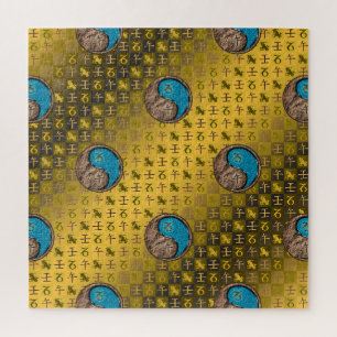Puzzle Capricorne & Cheval d'eau