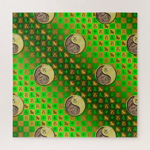 Puzzle Capricorne & Chèvre Métal