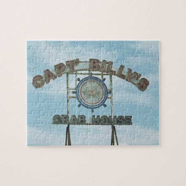 Puzzle Capt Billy's Sign, in southern Maryland (Horizontal)