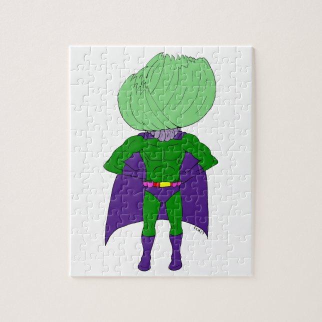 Puzzle Captain Cabbage  (Vertical)