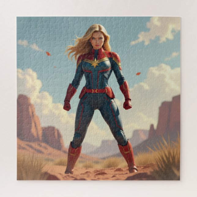 Puzzle Captain Marvel (Vertical)