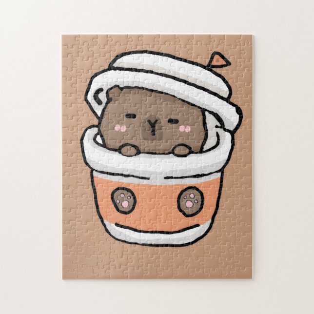 puzzle capybara (Vertical)