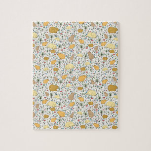 Puzzle Capybaras en jaune