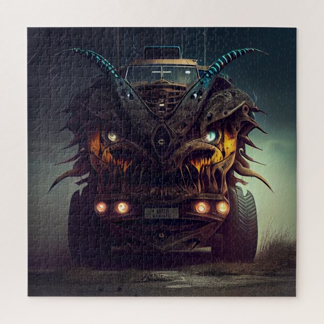 Puzzle car fantasy (Vertical)