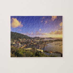 Puzzle Caraïbes, Antilles françaises, Saint-Martin.