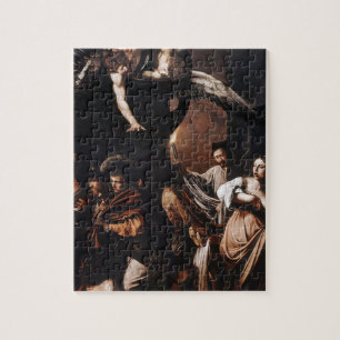 Puzzle Caravaggio - les sept travaux de la peinture de