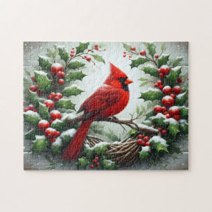 Puzzle Cardinal de Noël