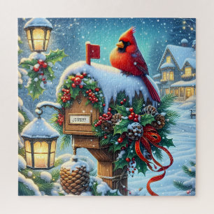 Puzzle Cardinal d'Hiver