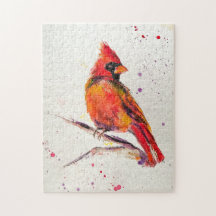 Puzzle cardinal mâle