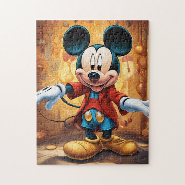 Puzzle Caricature de Mickey muse (Vertical)
