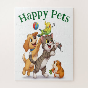 Puzzle Caricature pour animaux de compagnie