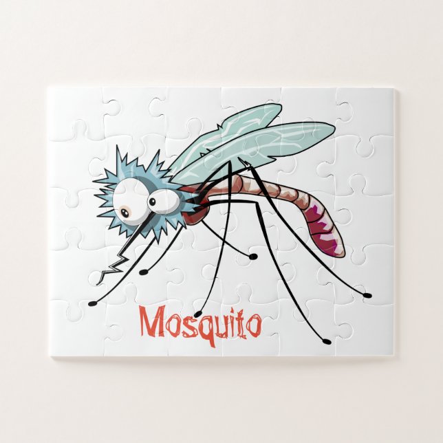 Puzzle Caricature pour moustiques (Horizontal)