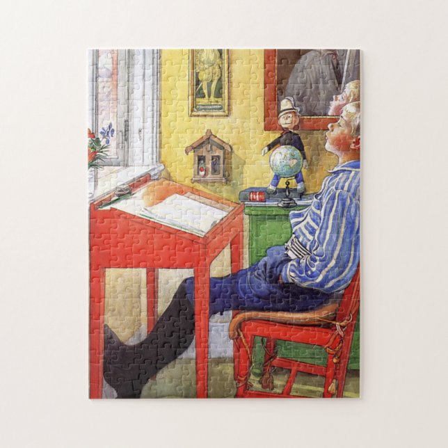 Puzzle Carl Larsson - Peintre réaliste (Vertical)