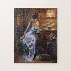 Puzzle Carlier : Madame élégante avec le collier