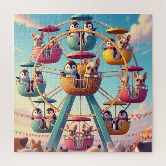 Puzzle Carlins et pingouins Ferris Wheel (Vertical)