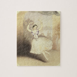 Puzzle Carlotta Grisi (1819-99) dans le ballet du Peri