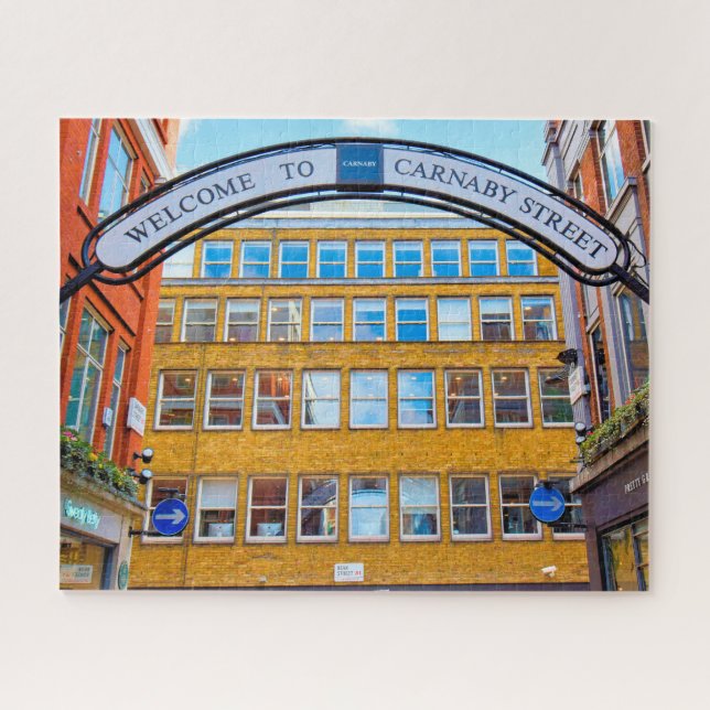 Puzzle Carnaby Street - Londres - 16x20 pouces (Horizontal)