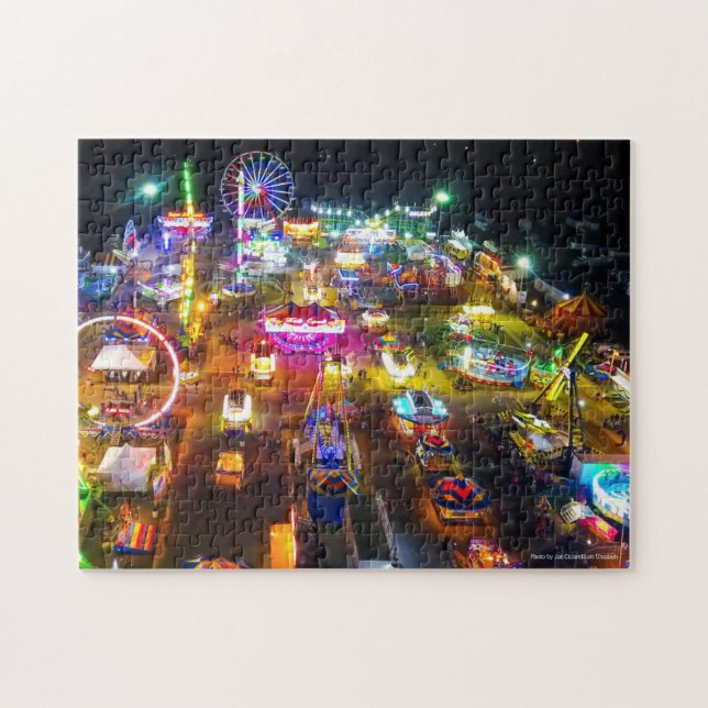Puzzle Carnival Rides, 252pcs, (Horizontal)
