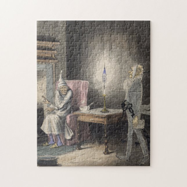 Puzzle Carol de Noël - Le fantôme de Marley (Vertical)
