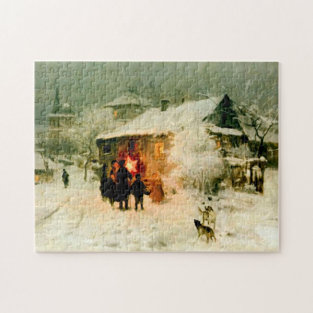 Puzzle Caroleurs ukrainiens de Noël (Horizontal)