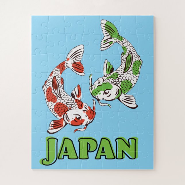 Puzzle Carpe Koi (Vertical)