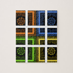 Puzzle Carré dans une boîte