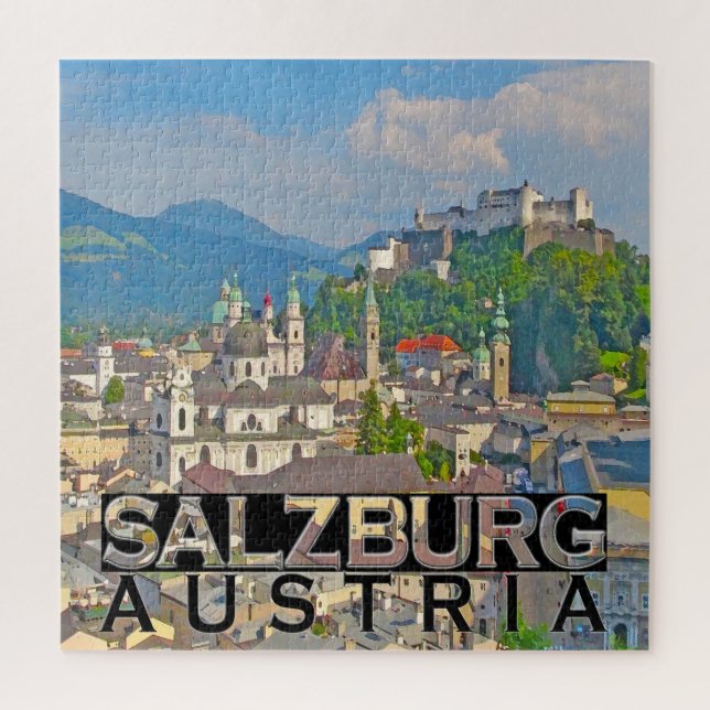 Puzzle Carré de Salzbourg (Vertical)