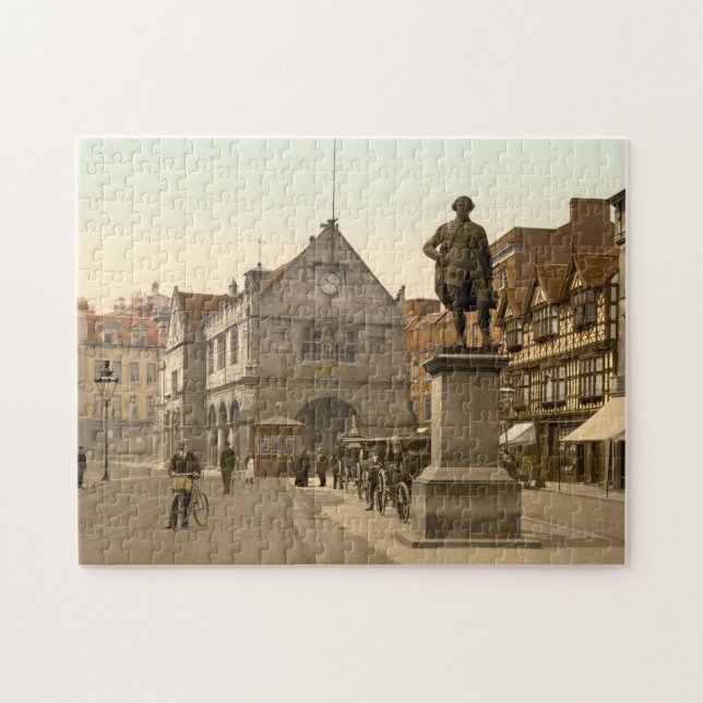 Puzzle Carré de Shrewsbury, Shropshire, Angleterre (Horizontal)