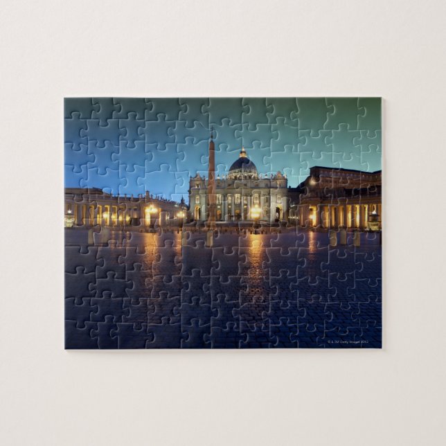 Puzzle Carré St Peters, Rome, Italie (Horizontal)
